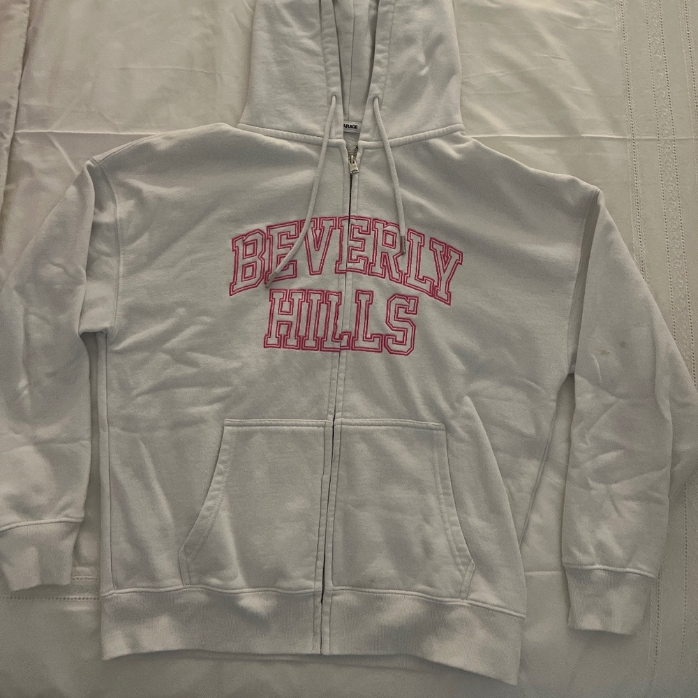 Garage Beverly Hills zip up size small